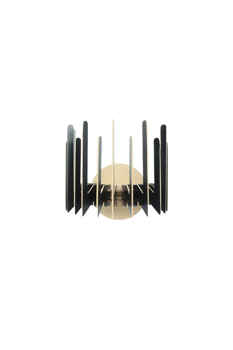 Opviq ZigZag Sconce Lámpara de Pared Negra (Set de 2) Opviq ZigZag Sconce Lámpara de Pared Negra (Set de 2)